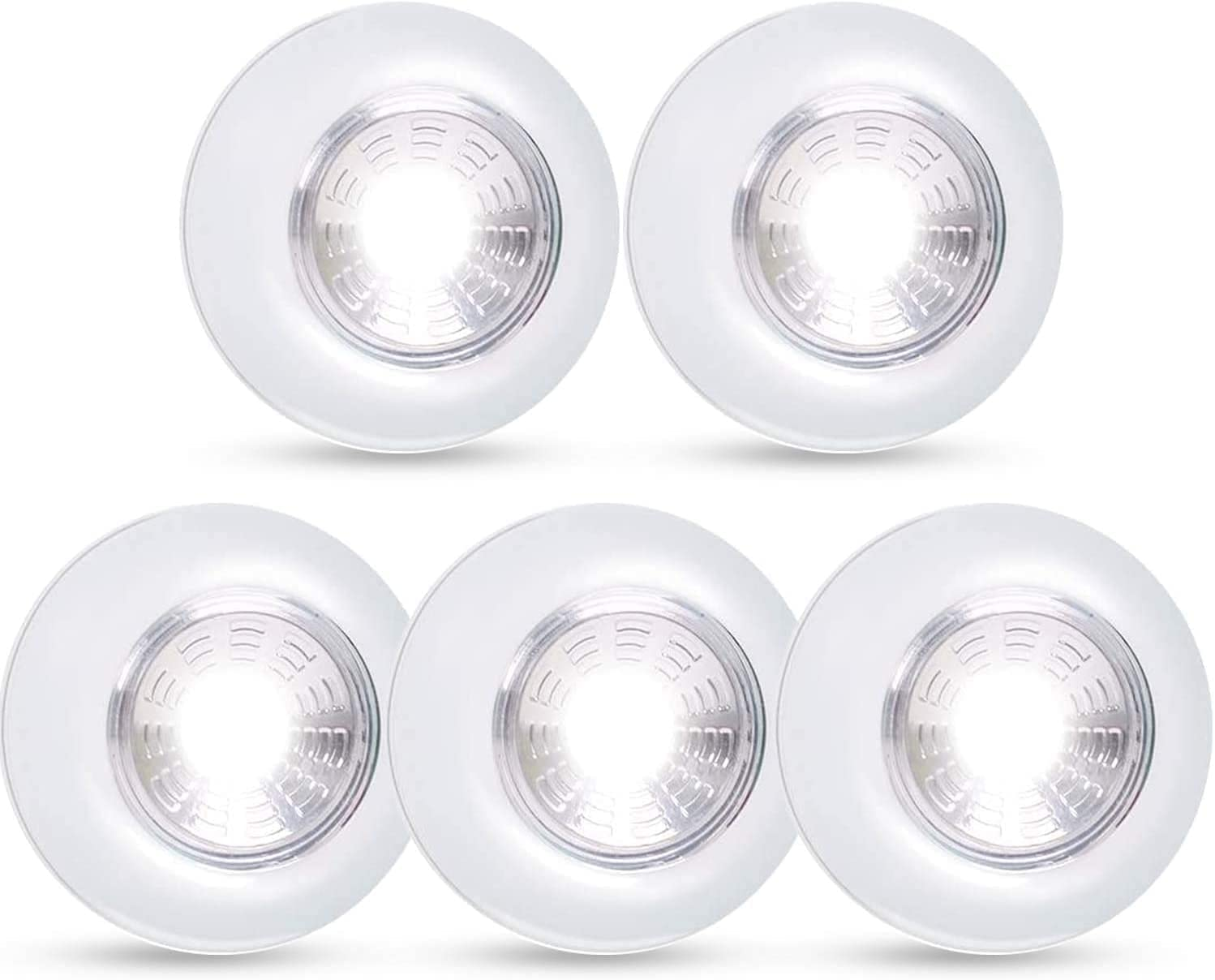 Meridian LED Closet or Tap Light, 4 Pack