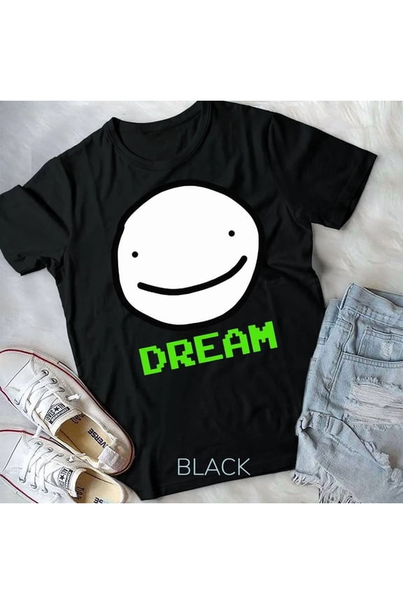 Dream Merch Smp Cosplay Play Gamers Vintage Design For Fans Unisex T-Shirt