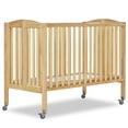 thumbnail image 1 of Dream On Me 2-in-1 Folding Full-Size Crib Natural, 1 of 10