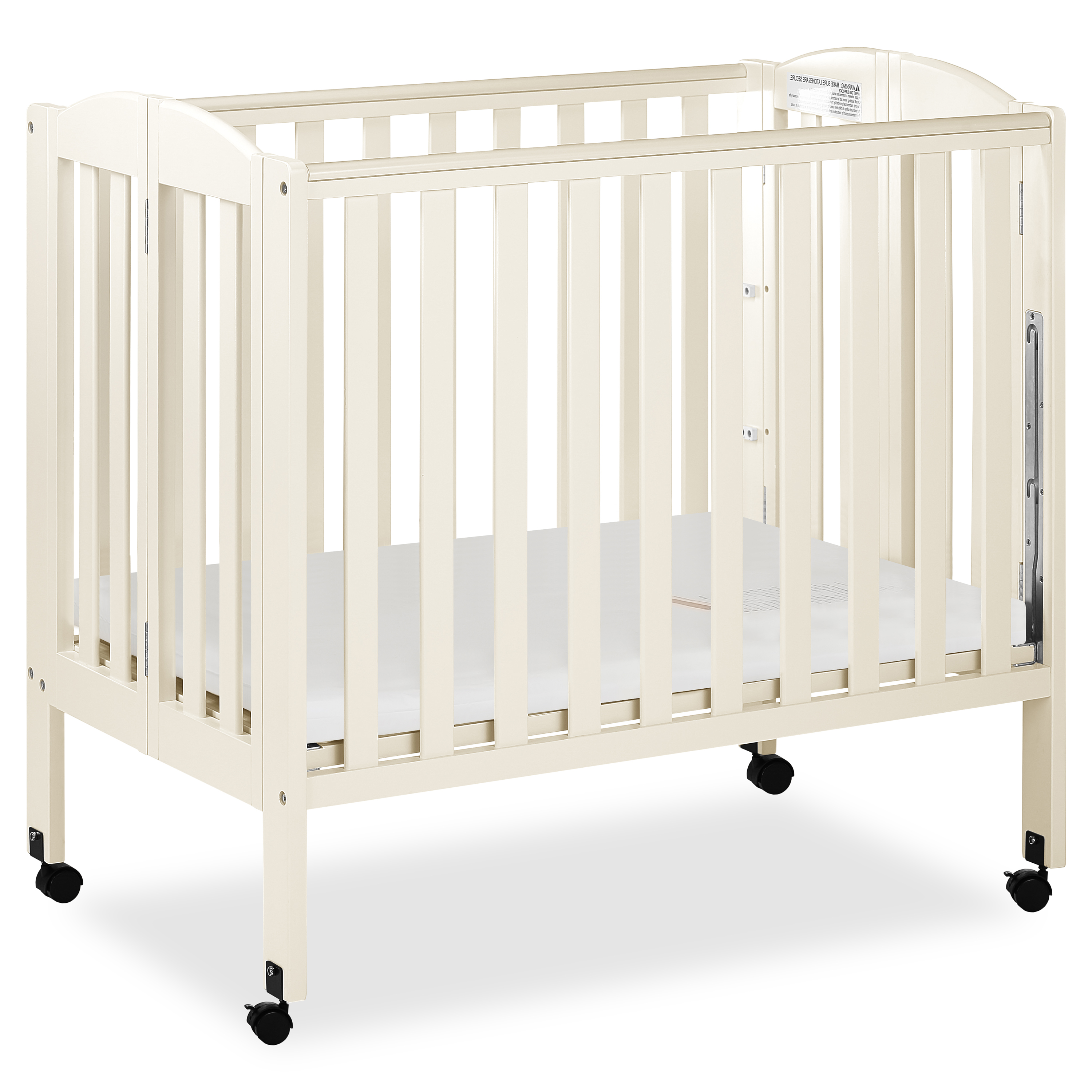 Dream On Me 3-in-1 Portable Crib French White - Walmart.com