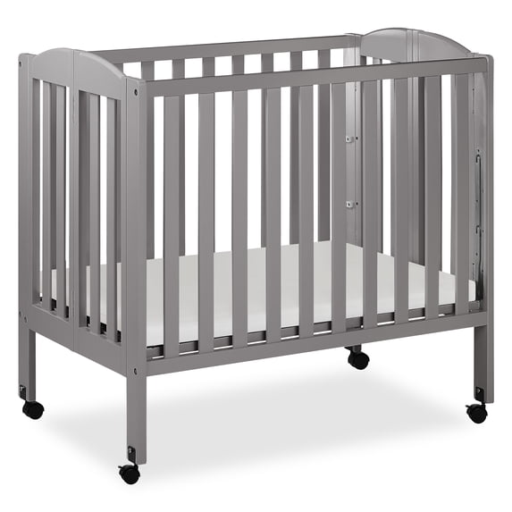 Dream On Me 3-in-1 Portable Crib Gray