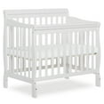 thumbnail image 1 of Dream On Me Aden 4-in-1 Convertible Mini Crib In White, Greenguard Gold Certified, 1 of 9