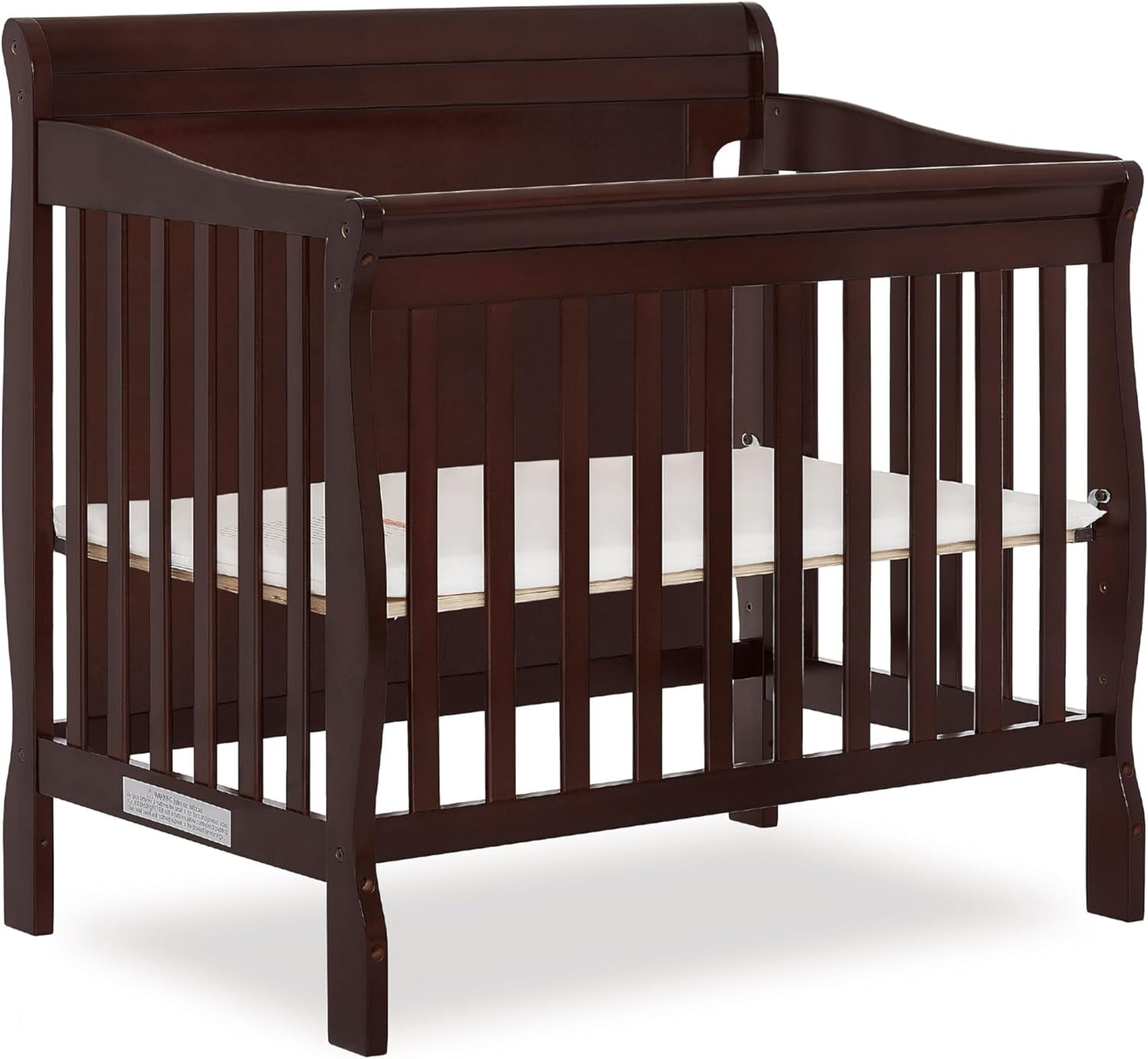 Dream On Me Alice 3 in 1 Full Panel Convertible Mini Crib