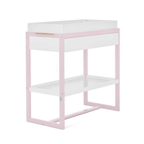 Dream On Me Arlo Changing Table, Made of Solid New Zealand Pinewood, Blush Pink