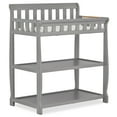 thumbnail image 1 of Dream On Me Ashton Changing Table, New Zealand Pinewood, 1 inch Mattress Pad included, Steel Grey, 1 of 6
