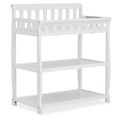thumbnail image 1 of Dream On Me Ashton Changing Table, New Zealand Pinewood, 1 inch Mattress Pad included, White, 1 of 6