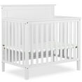 thumbnail image 1 of Dream On Me Ava 4-in-1 Convertible Mini Baby Crib, White, 1 of 10