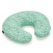 Dream On Me Beeboo Nursing Pillow and Positioner, Breastfeeding and Bottlefeeding Pillow, Removable and Washable Pillow Cover, Soft and Breathable Fabric, Green