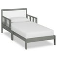 thumbnail image 1 of Dream On Me Brookside Toddler Bed, Steel Grey/White, 1 of 6