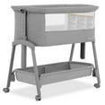 thumbnail image 1 of Dream On Me Calypso Portable Bassinet with Wheels, Adjustable Height, Gray, 1 of 7