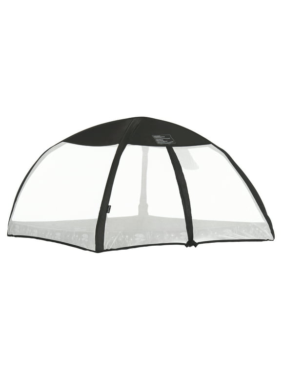 Dream On Me Canopy for Ziggy Playpen, Black and White, Unisex