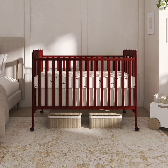 Dream On Me Carson Classic 3 In 1 Convertible Crib in Cherry