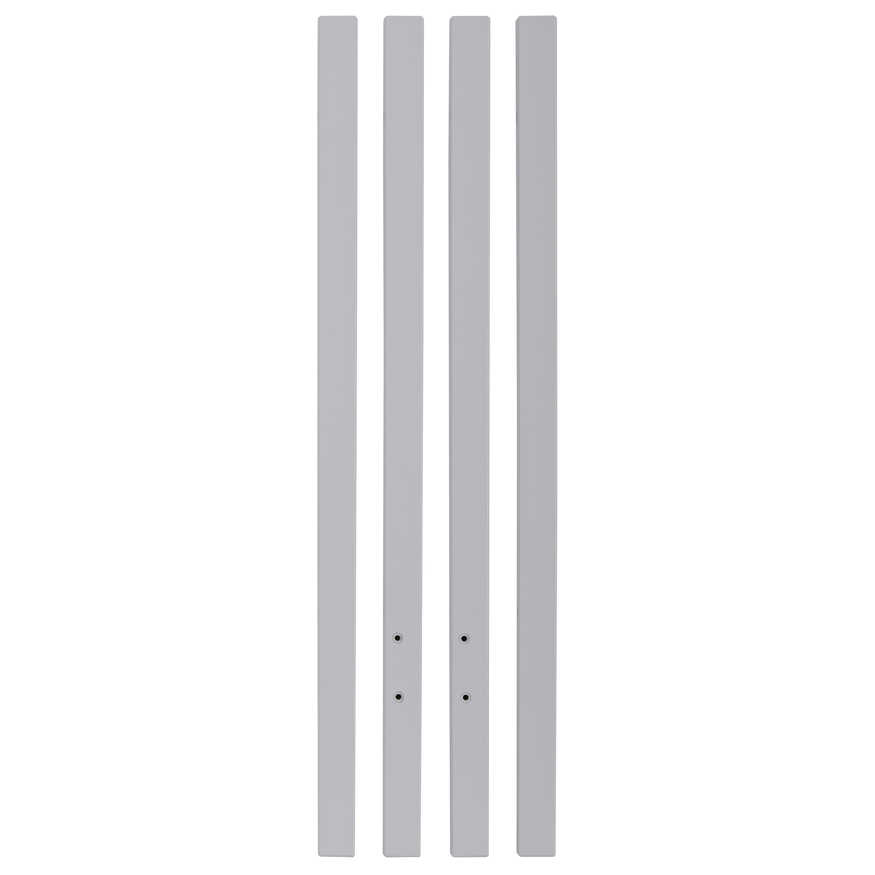 Dream On Me Carter Crib Convertible Post, Grey And White