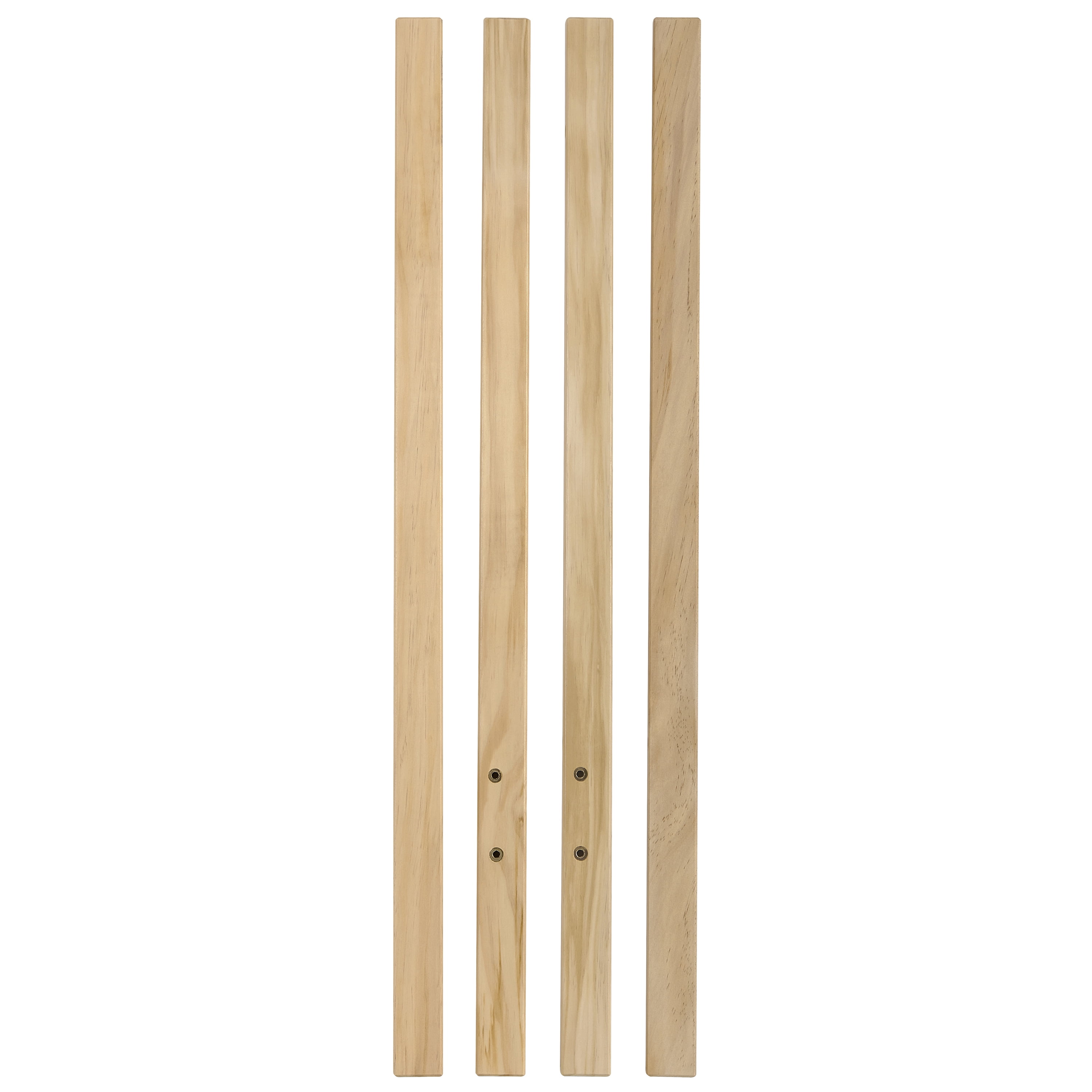 Dream On Me Carter Crib Convertible Post, Natural And White
