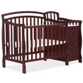 thumbnail image 1 of Dream On Me Casco 4-in-1 Mini Crib and Dressing Table Cherry, 1 of 8