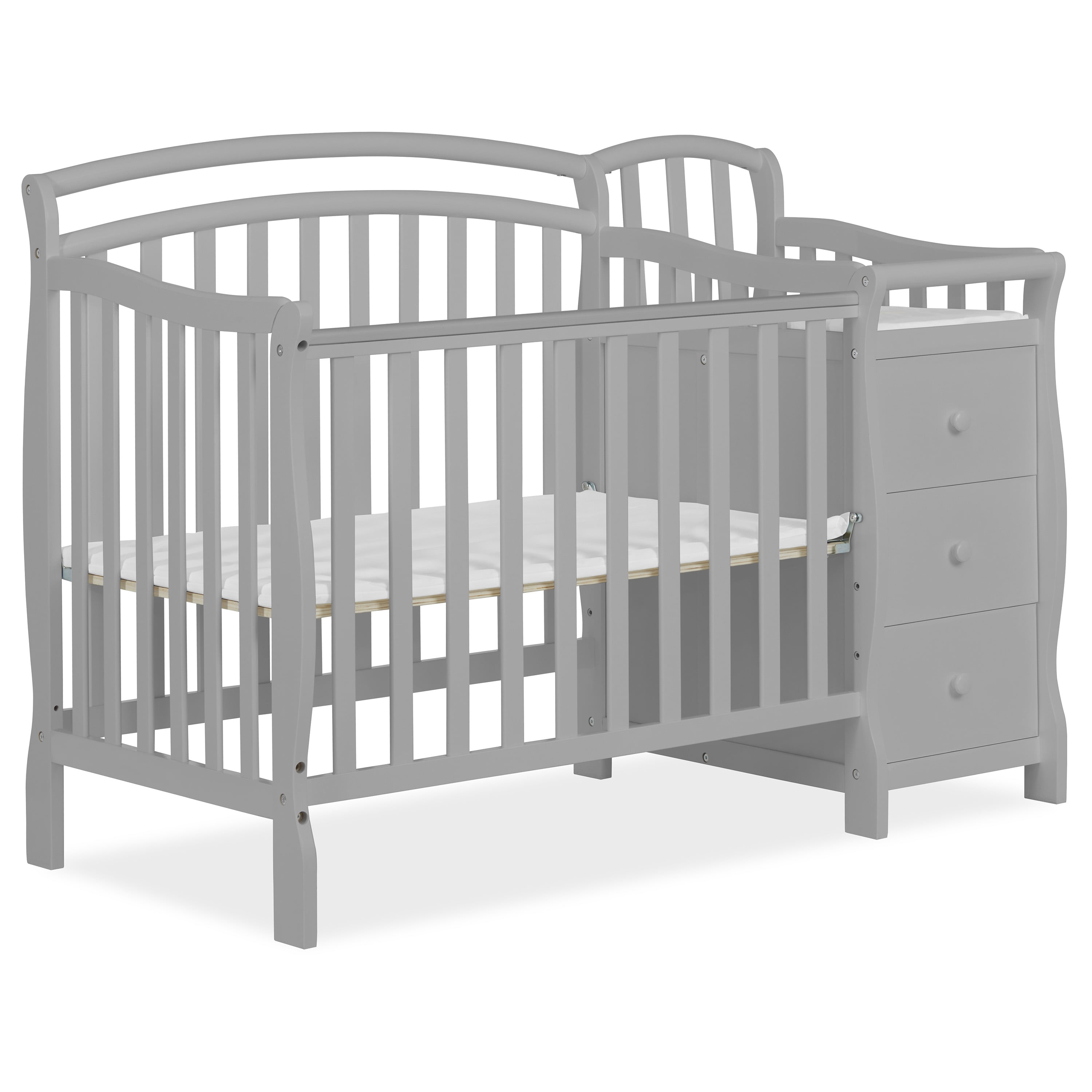 Convertible Mini Crib with Dressing Table Pebble Liberia Ubuy