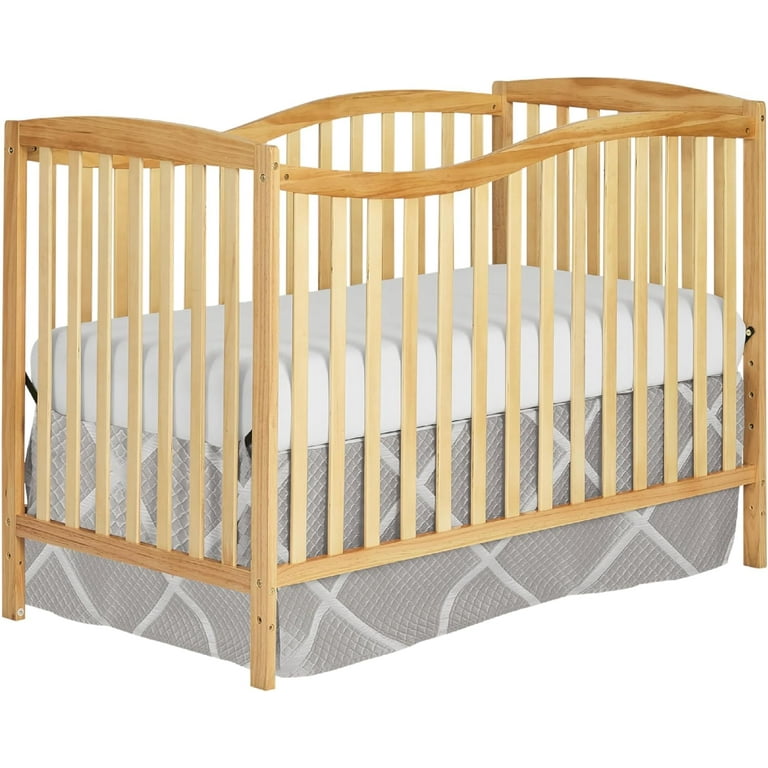 Dream On Me Chelsea 5 In 1 Convertible Crib In Natural JPMA