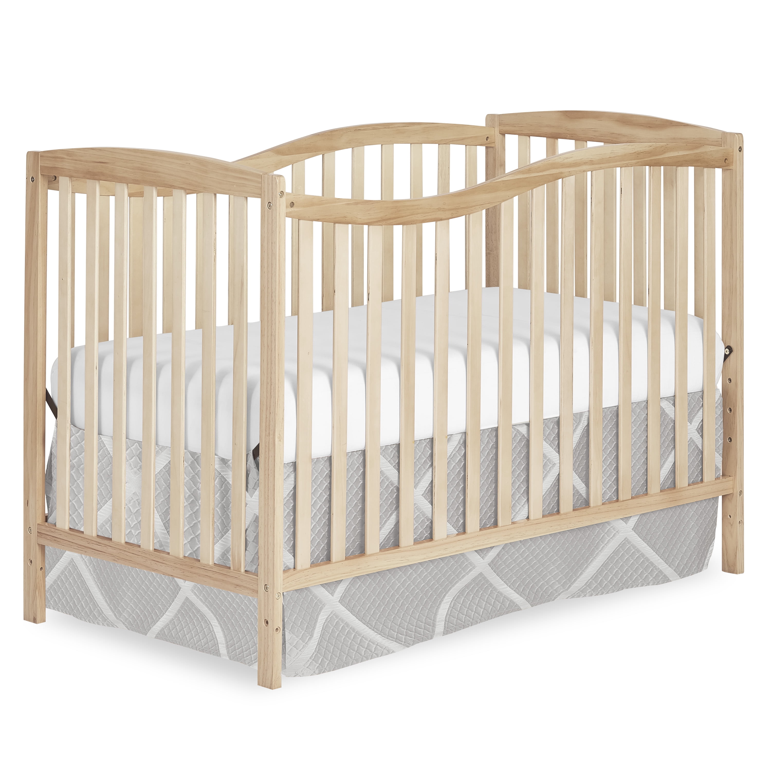Dream On Me Chelsea 5-in-1 Convertible Crib, JPMA Certified, Natural