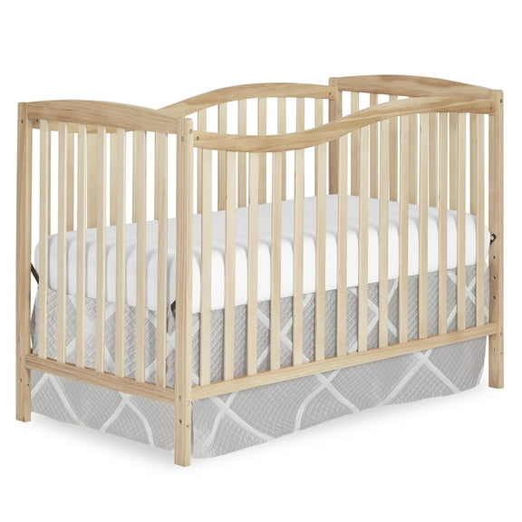 Dream On Me Chelsea 5-in-1 Convertible Crib, JPMA Certified, Natural