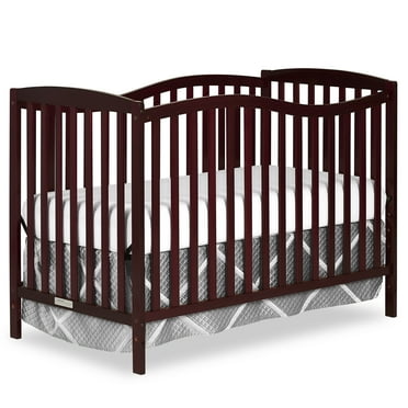 Dream On Me Chelsea 5-in-1 Convertible Crib, JPMA Certified, Cherry