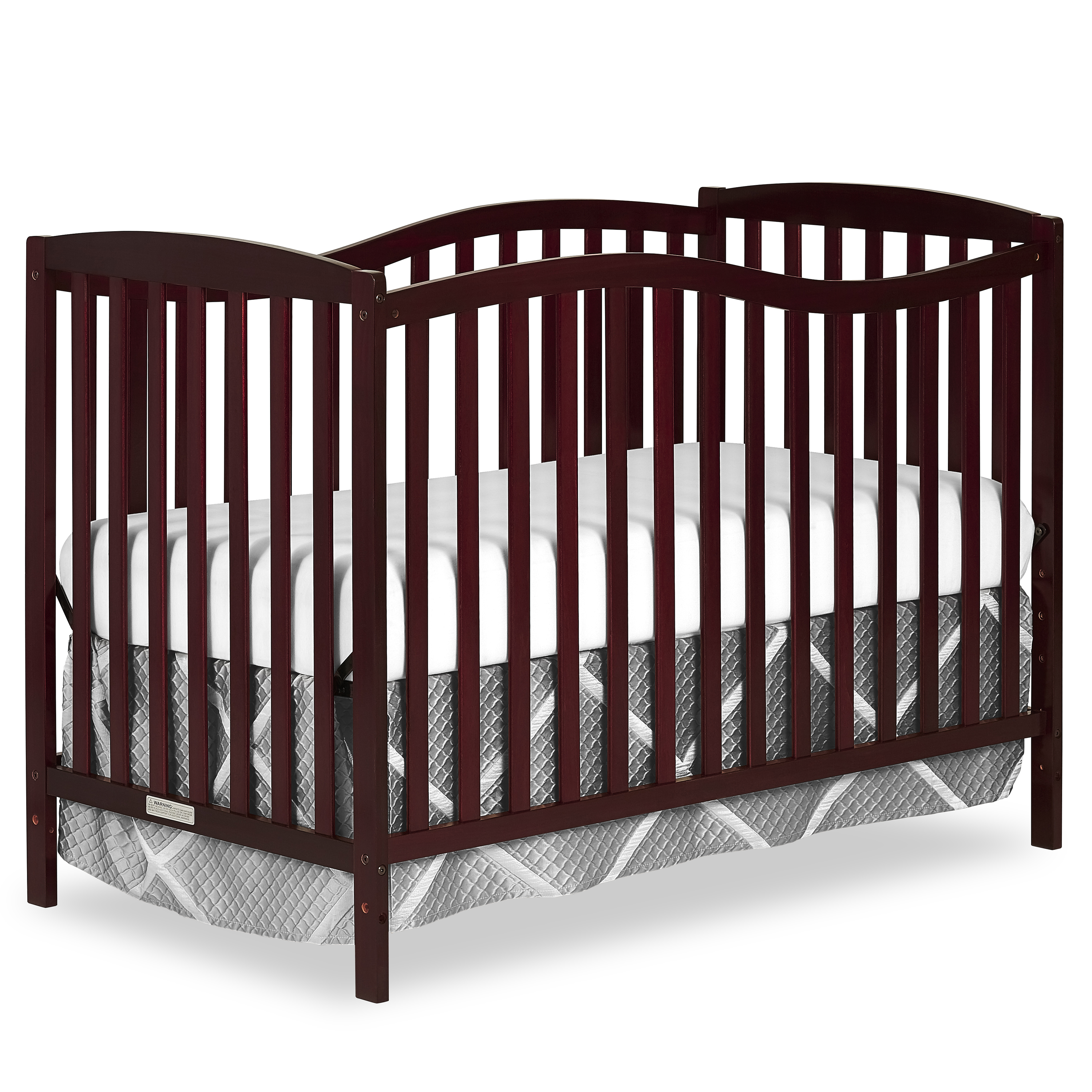Dream On Me Chelsea 5-in-1 Convertible Crib, JPMA Certified, Cherry - image 1 of 13