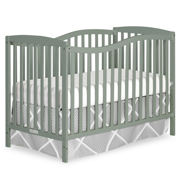 Dream On Me Chelsea 5-in-1 Convertible Crib, Meadow Green