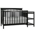 thumbnail image 1 of Dream On Me Chloe 5-in-1 Convertible Crib and Changer, Black, 1 of 8