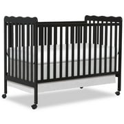 Dream On Me Carson Classic 3-in-1 Portable Crib in Natural, Removable Wheels, Converts from Baby Crib to Toddler Bed, Day Bed and Kids Sofa, Three Adjustable Mattress Height Positions