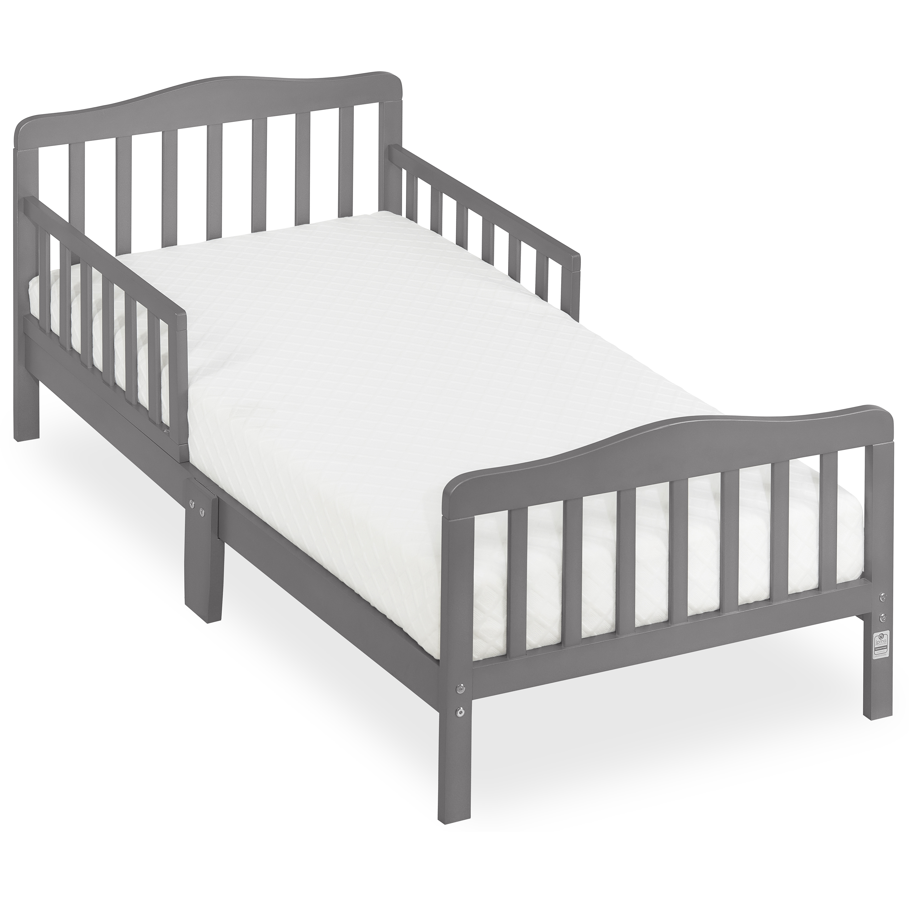 Dream On Me Classic Design Toddler Bed, Steel Grey - image 1 of 15