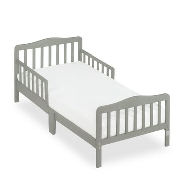 Regalo Extra Long My Cot® Portable Toddler Bed, Gray, Includes Fitted ...