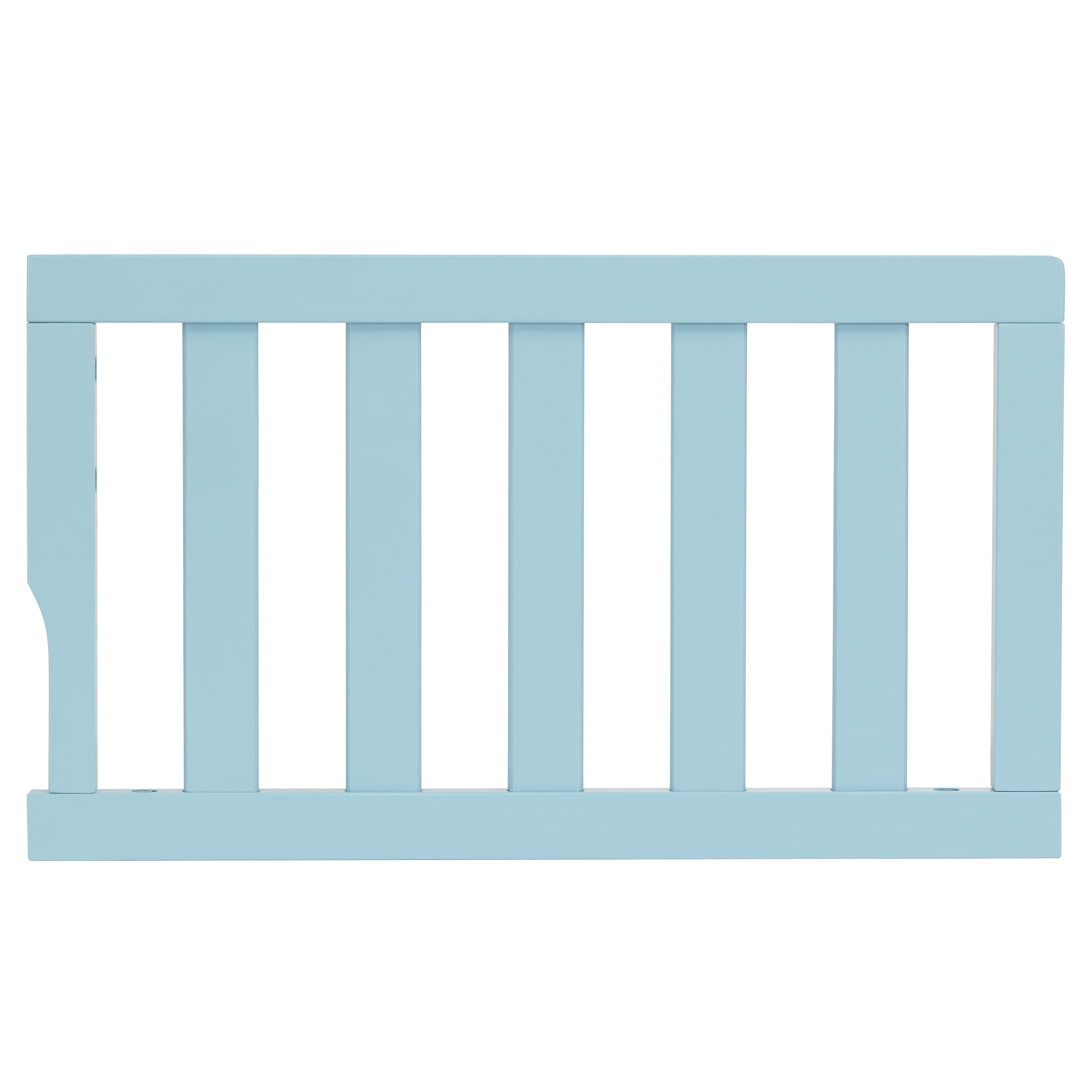 Dream On Me Convertible Crib Toddler Guard Rail in Aqua Sky, Converts