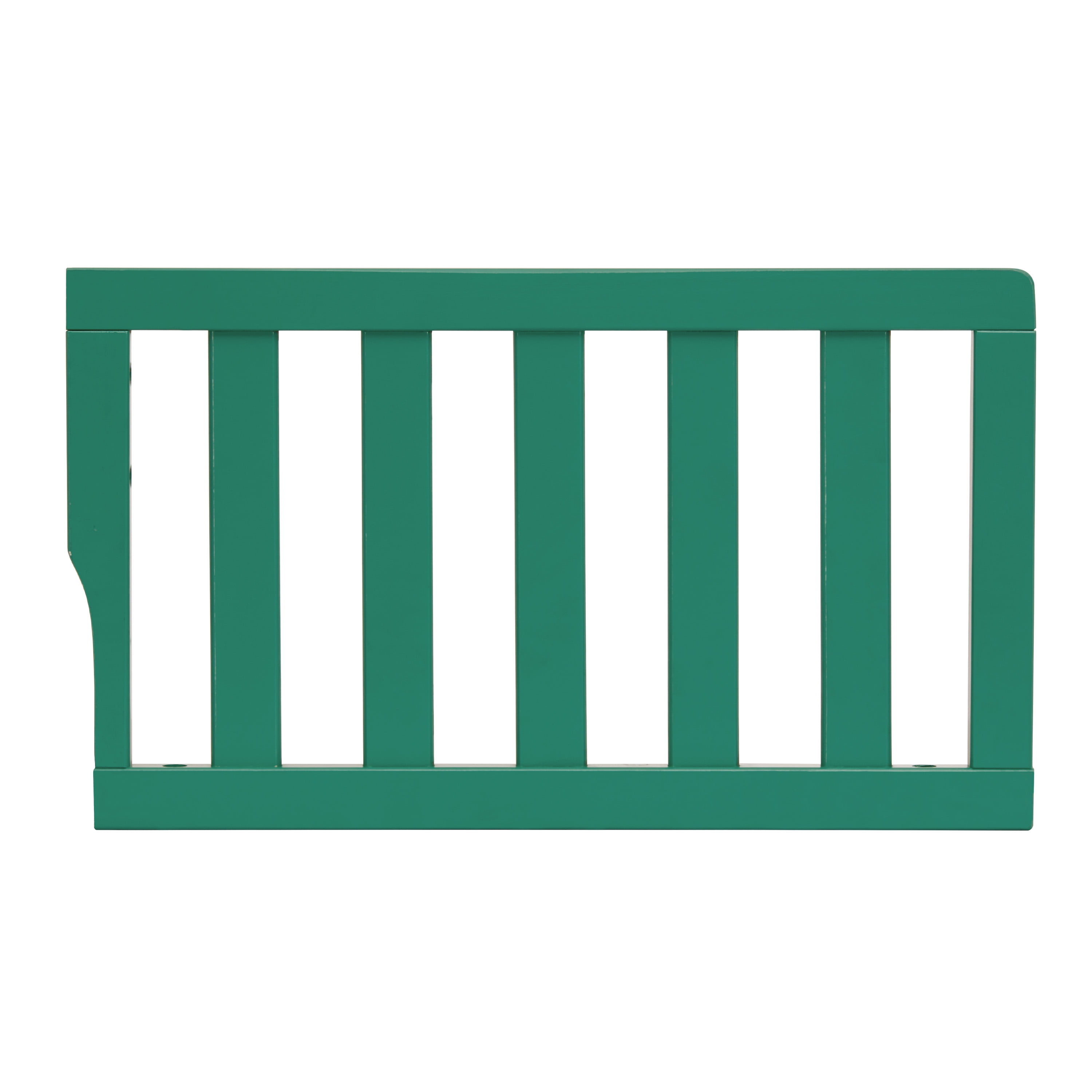 Dream On Me Convertible Crib Toddler Guard Rail in Emerald, Converts Cribs to Toddler Beds