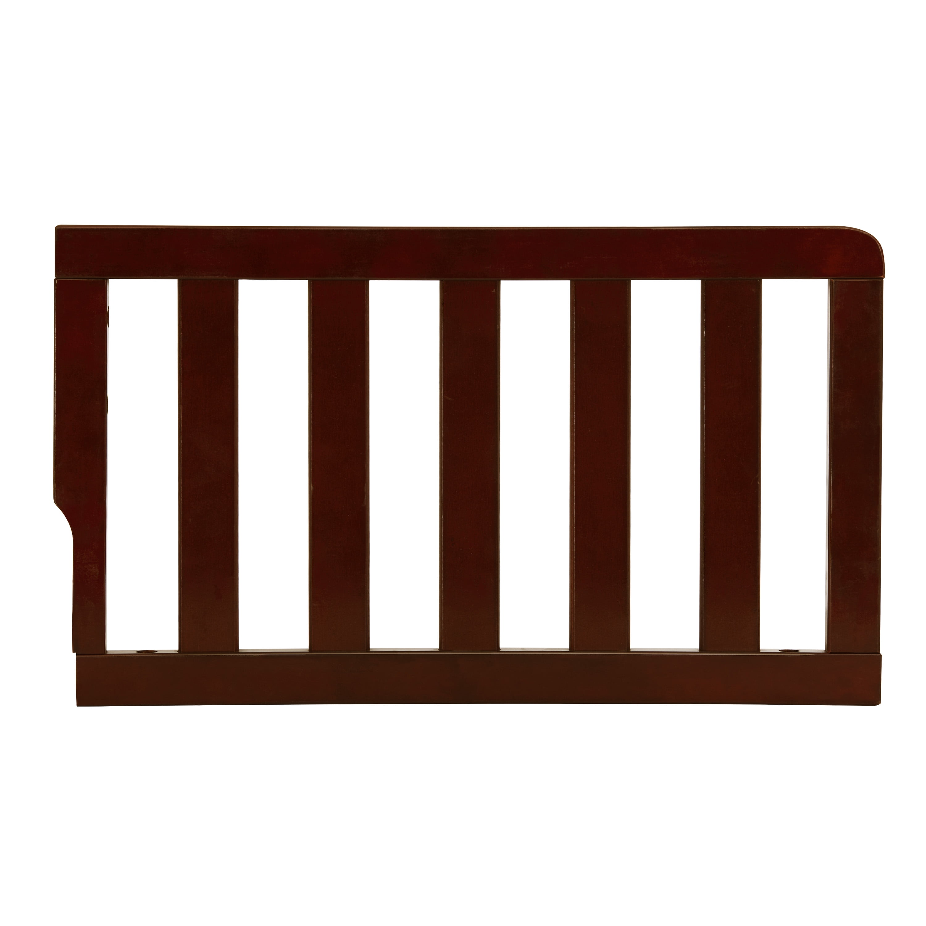 Espresso Solid Wood Convertible Crib Toddler Guard Rail