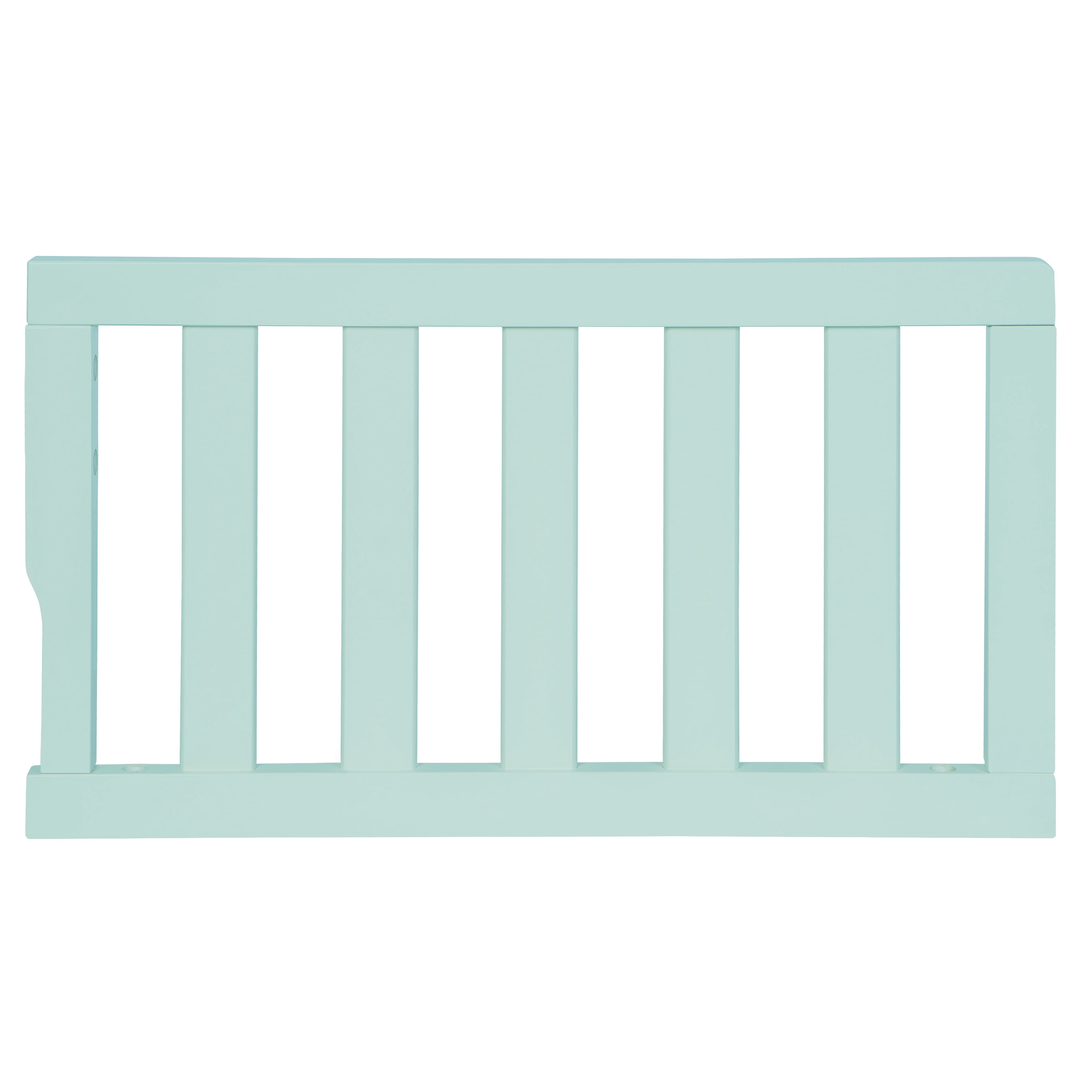 Dream On Me Convertible Crib Toddler Guard Rail in Mint, Converts Cribs to Toddler Beds