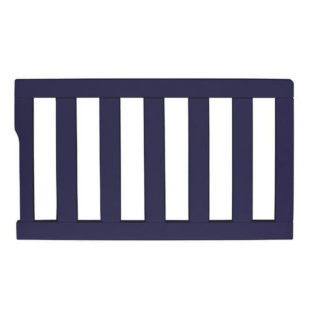 Dream On Me Convertible Crib Toddler Guard Rail in Navy, Converts Cribs to Toddler Beds