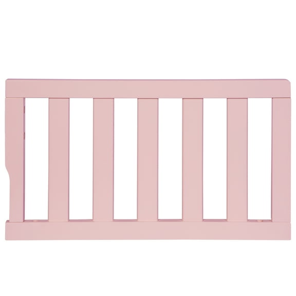 Dream On Me Convertible Crib Toddler Guard Rail in Pink, Converts Cribs to Toddler Beds