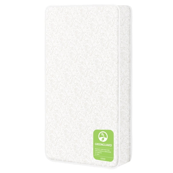 Dream On Me Daydream 3-Inch Fiber Floor Play Mat , Waterproof Easy-Clean Cover, GREENGUARD Gold Certified, 38” x 25” x 3”,