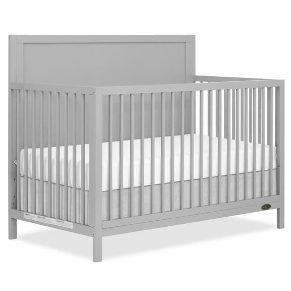 Dream On Me Dillian 3 in 1 Convertible Crib, Pebble Grey