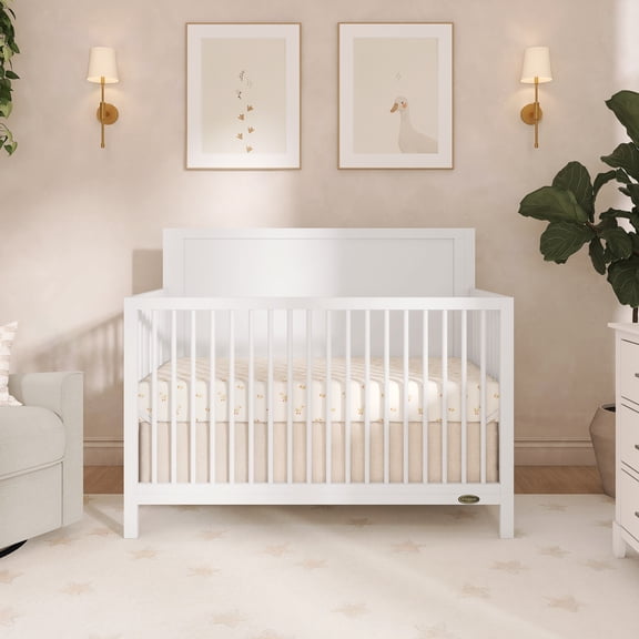 Dream On Me Dillian 3 in 1 Convertible Crib, White