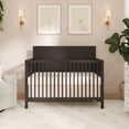 thumbnail image 1 of Dream On Me Dillian 5-in-1 Convertible Crib, JPMA & Greenguard Gold Certified, Crafted with New Zealand Pinewood, Chocolate Chip, 1 of 10