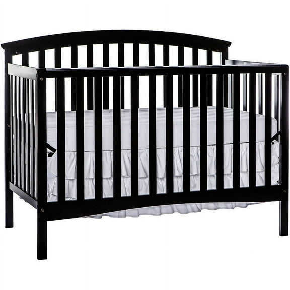 Dream On Me Eden 5-in-1 Convertible Crib Black