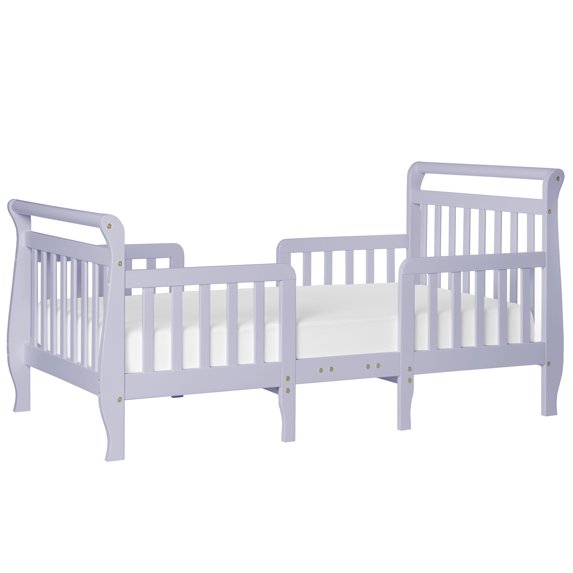 Dream On Me Emma 3-in-1 Convertible Toddler Bed, Lavender Ice, Model #649-LI