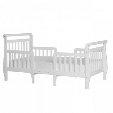 Dream On Me Emma 3-in-1 Convertible Toddler Bed, White, Model #649-W