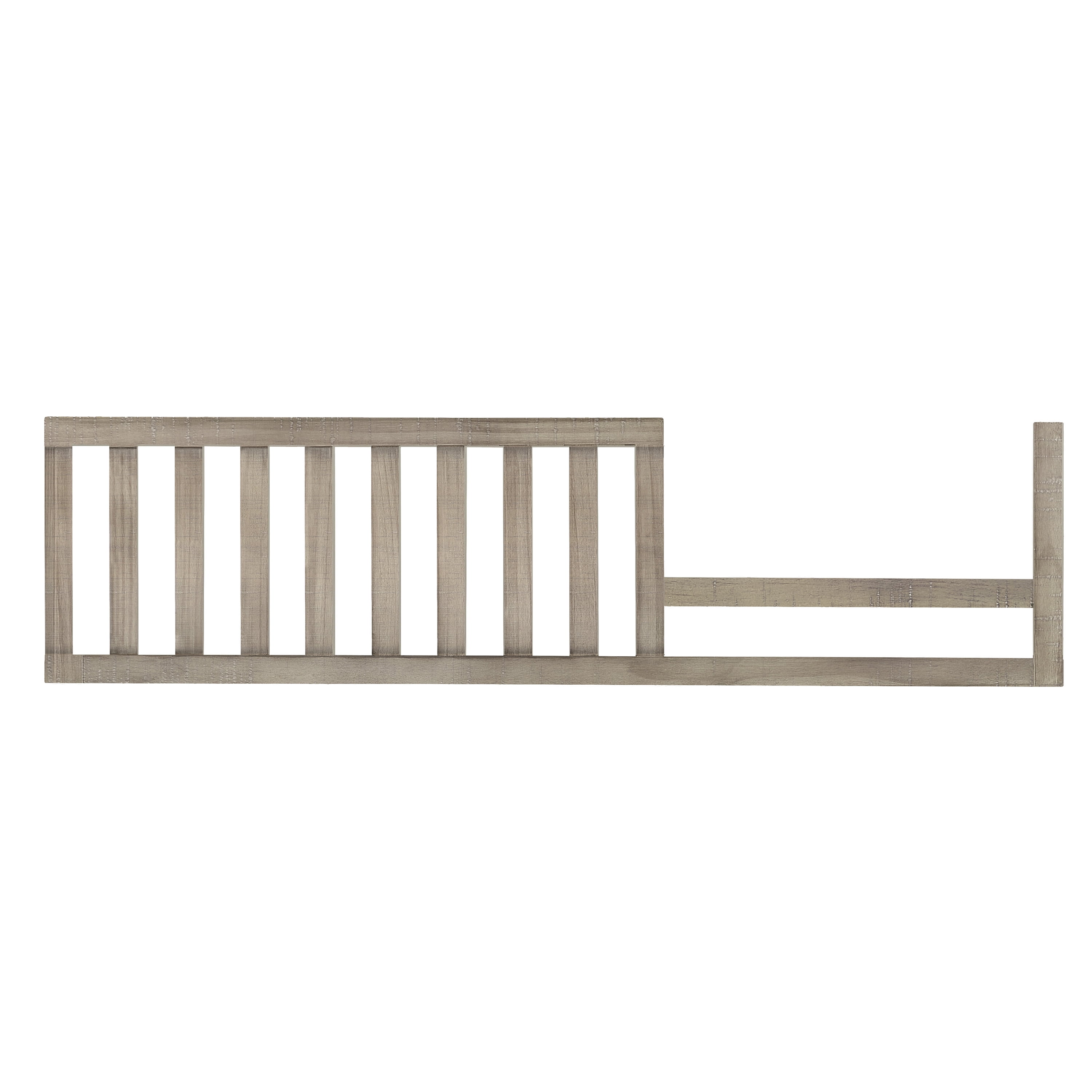 evolur Convertible Crib Toddler Guard Rail, Windsor Oak Grey