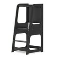 thumbnail image 1 of Dream On Me Explora Tower & Step Stool, Anti-slip Base, Multipurpose Kids Step Stool, Black, 1 of 10