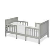 Dream On Me Hudson 3 in 1 Convertible Toddler Bed, Cool Grey