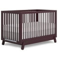 thumbnail image 1 of Dream On Me Hygge 5-in-1 Convertible Crib, Almond Butter, 1 of 8