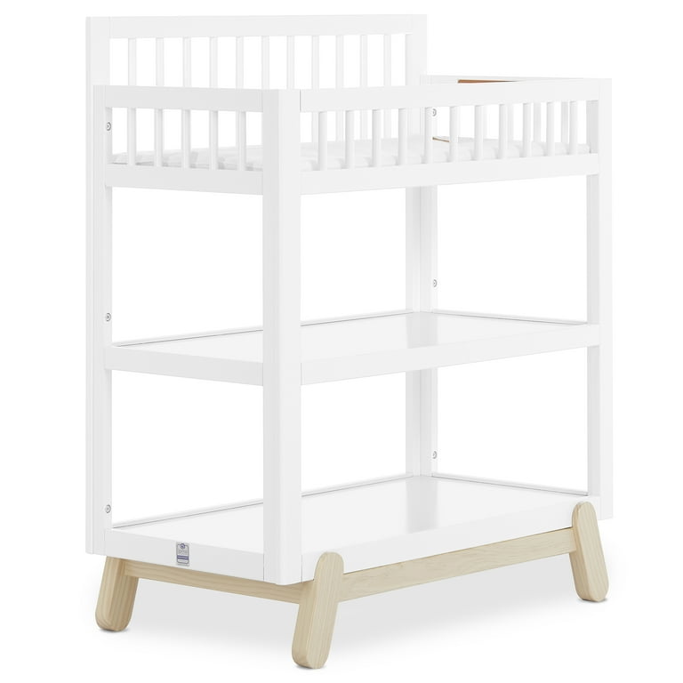 Dream On Me Hygge Changing Table Vintage White Oak Walmart