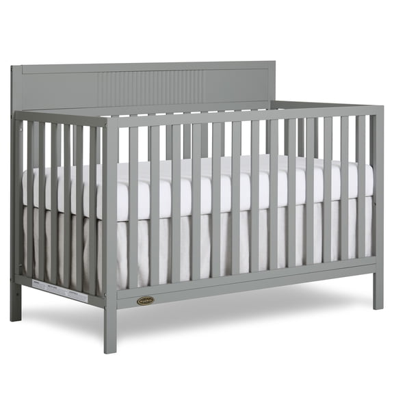 Dream On Me Ivy 5 in 1 Convertible Full-size Crib, Greenguard Gold & JPMA Certified, Converts from Baby Crib to Toddler Bed, Day Bed, Kids Bed and Full-size Bed, Seagrass