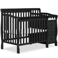 thumbnail image 1 of Dream On Me Jayden 4-in-1 Convertible Crib with Changer Black, 1 of 10